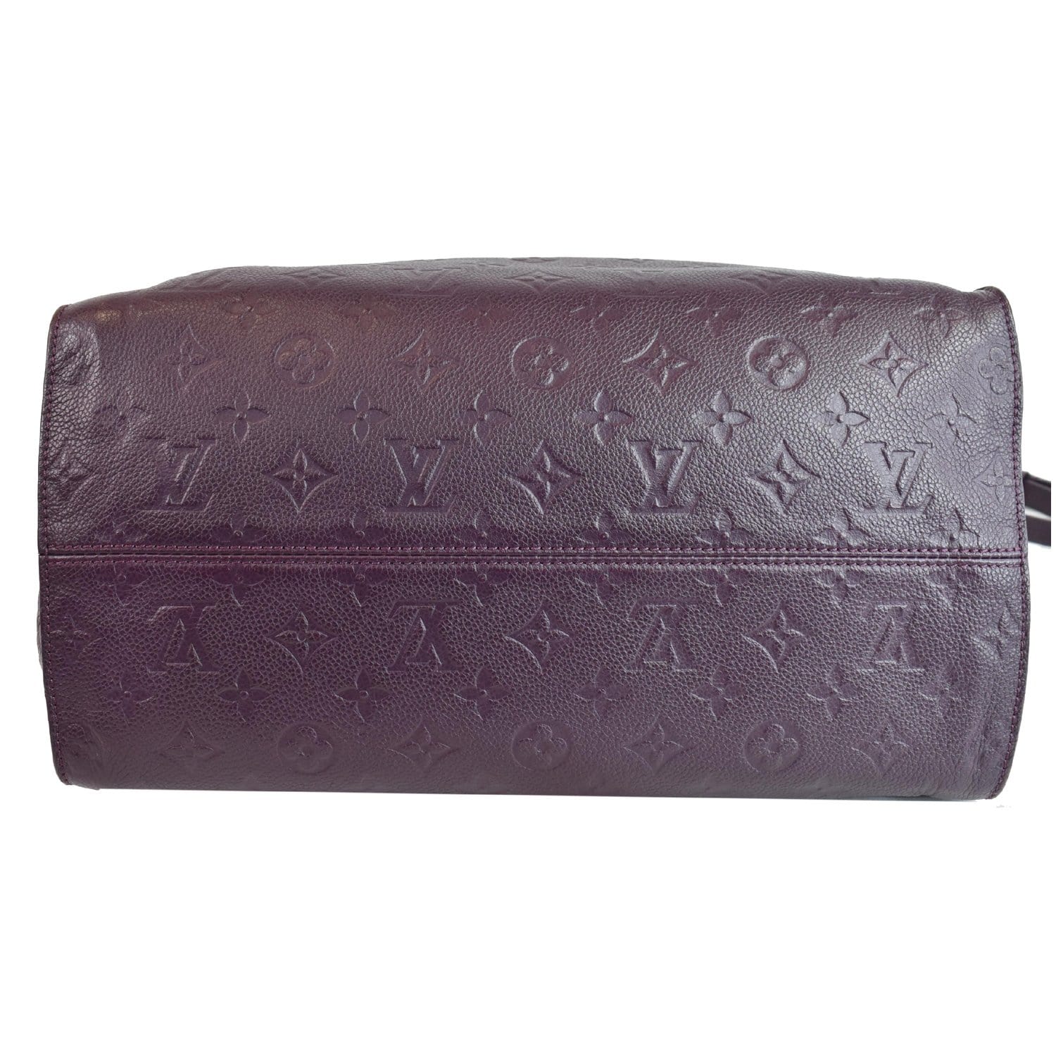 LOUIS VUITTON Lumineuse PM Monogram Empreinte Leather Shoulder Bag Plu