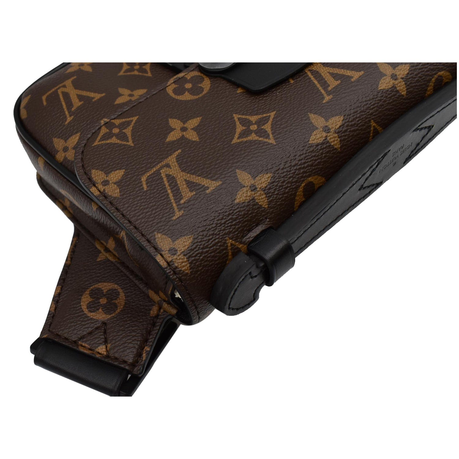 Louis Vuitton S Lock Sling Bag Macassar Monogram Canvas Brown 2310262
