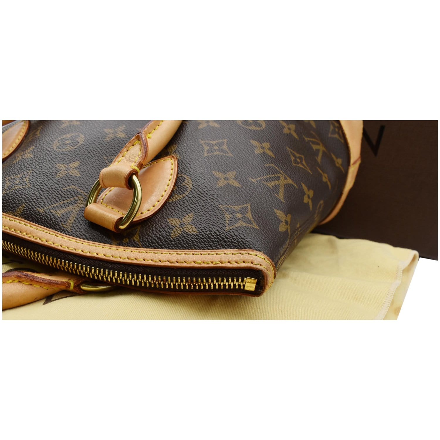 Louis Vuitton Lock It mm Bag, Brown, One Size