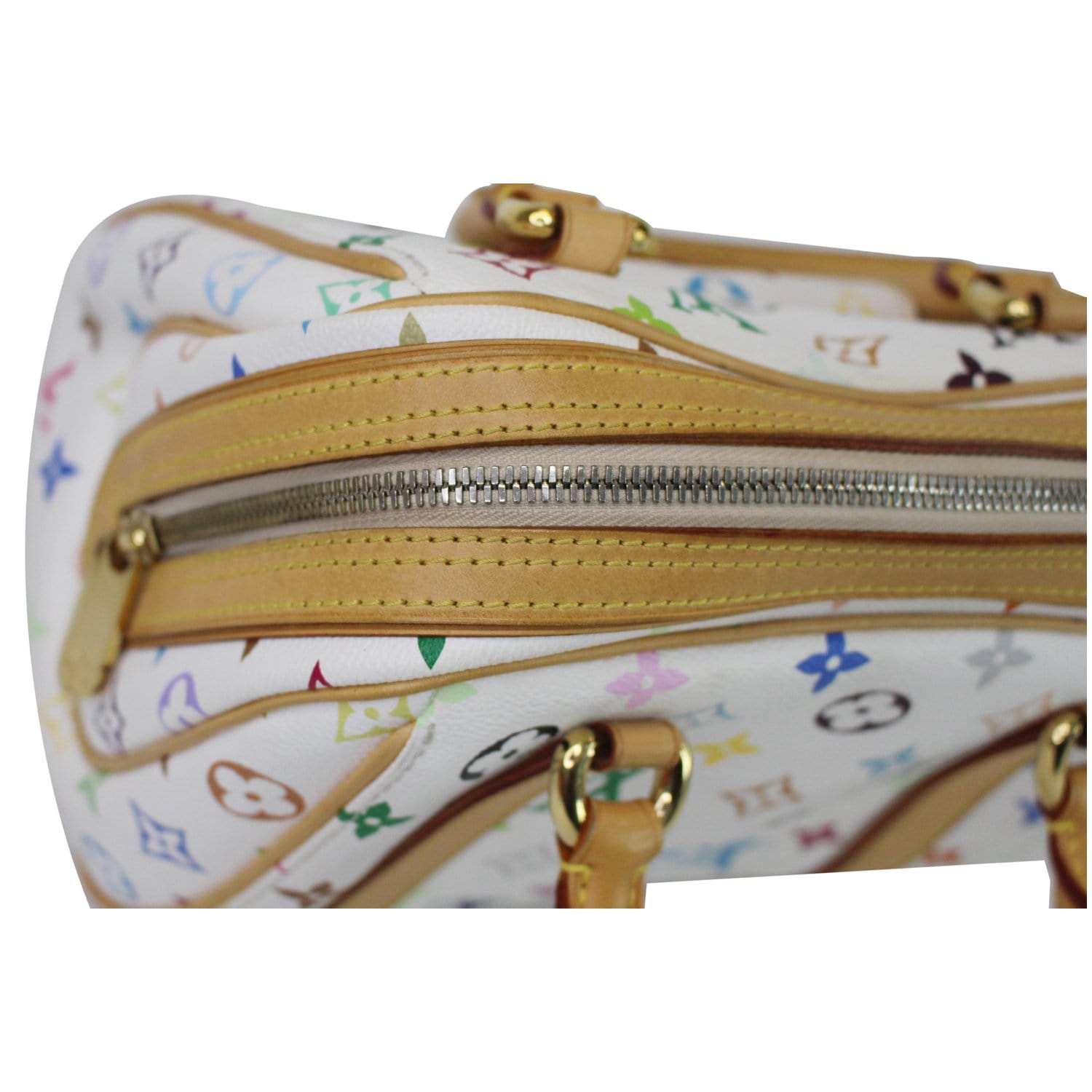 Priscilla cloth handbag Louis Vuitton Multicolour in Fabric - 18487693