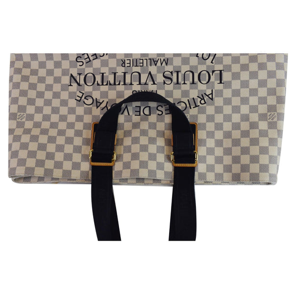 Louis Vuitton Beach Cabas GM Damier Azur Bag White