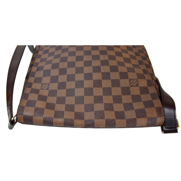 LOUIS VUITTON Musette Salsa GM Damier Ebene Crossbody Bag Brown