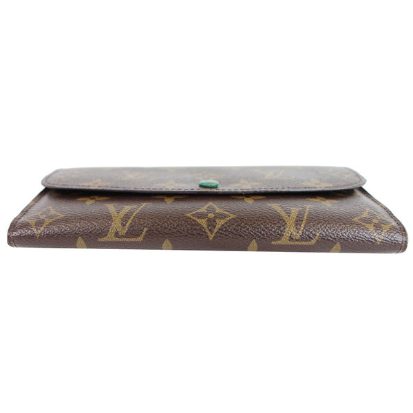 Louis Vuitton Emilie Monogram Canvas Wallet Front view