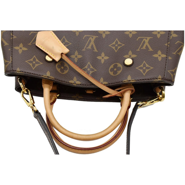 Louis Vuitton Montaigne BB Monogram Canvas Satchel Bag