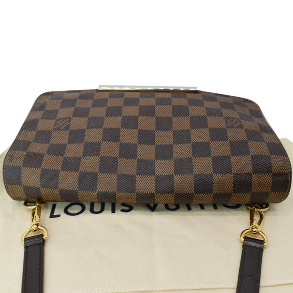 LOUIS VUITTON Hoxton PM Damier Ebene Crossbody Bag Brown