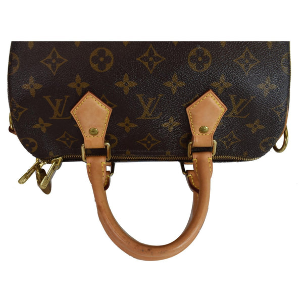 Louis Vuitton Speedy 25 Monogram Canvas Bag top handles