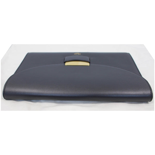 CELINE Trotteur Large Flap Multifunction Smooth Leather Wallet Black