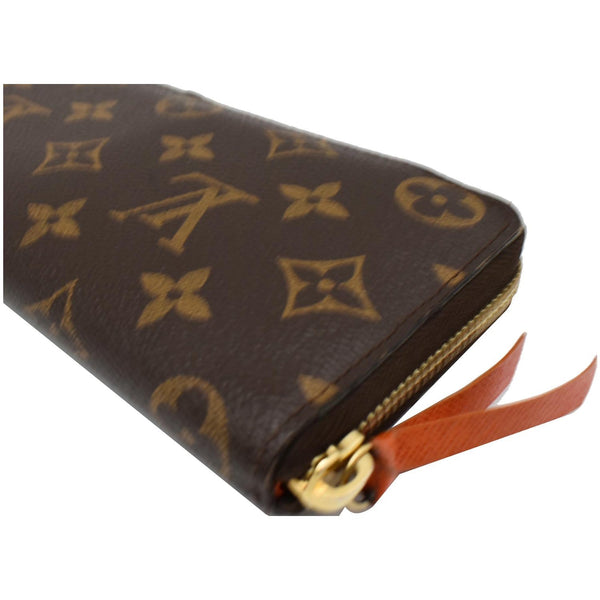 Louis Vuitton Clemence Monogram Canvas Zippy Wallet
