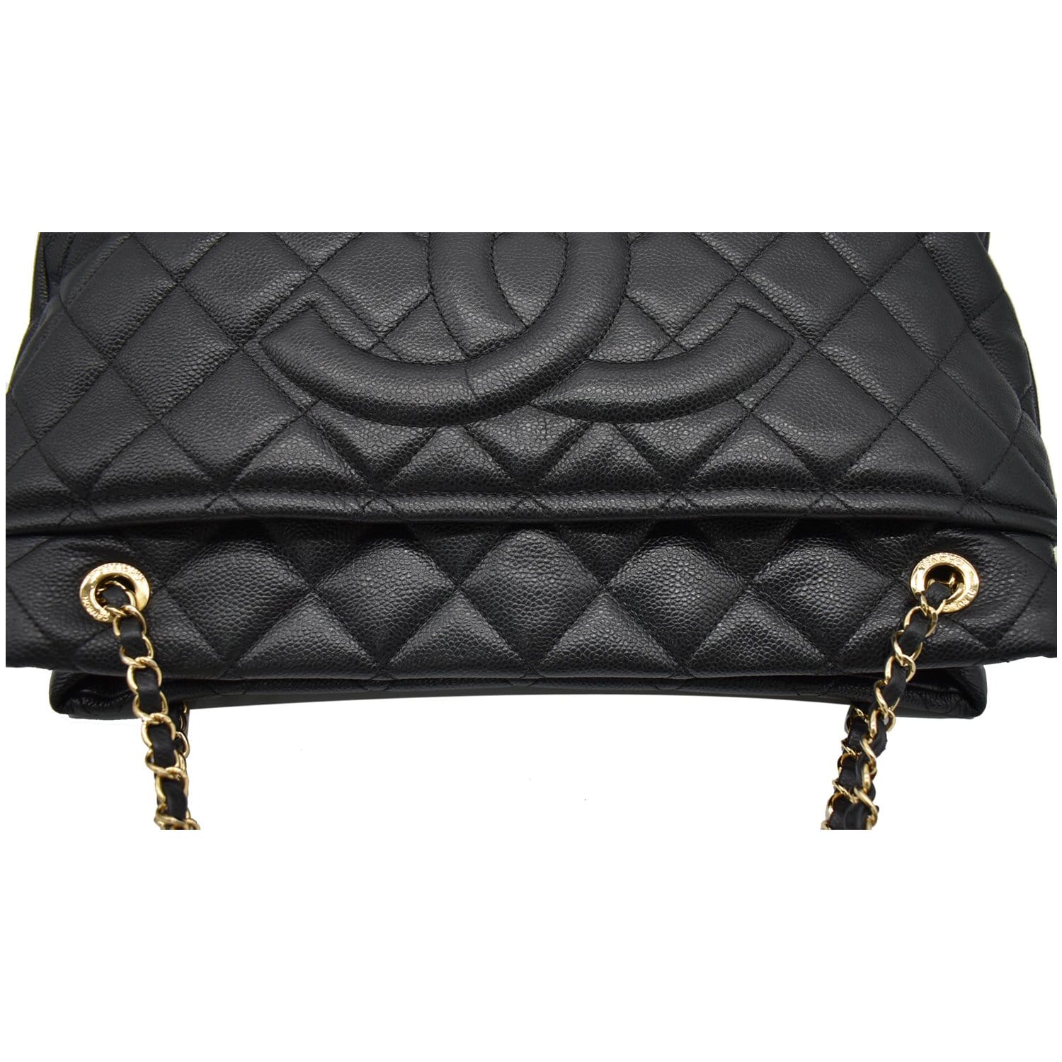 Chanel Black Patent Rock & Chain Large XL Cabas Bag – Boutique Patina