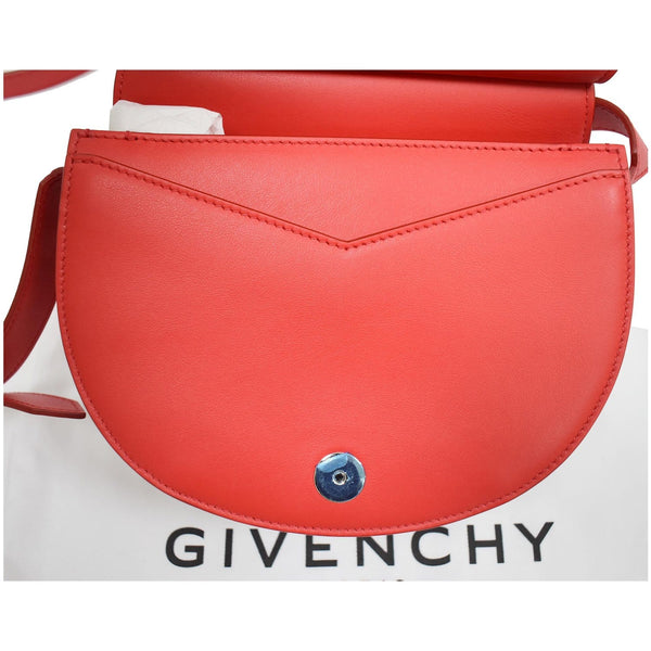 Givenchy Infinity Mini Leather Saddle Crossbody Bag - red preview| DDH