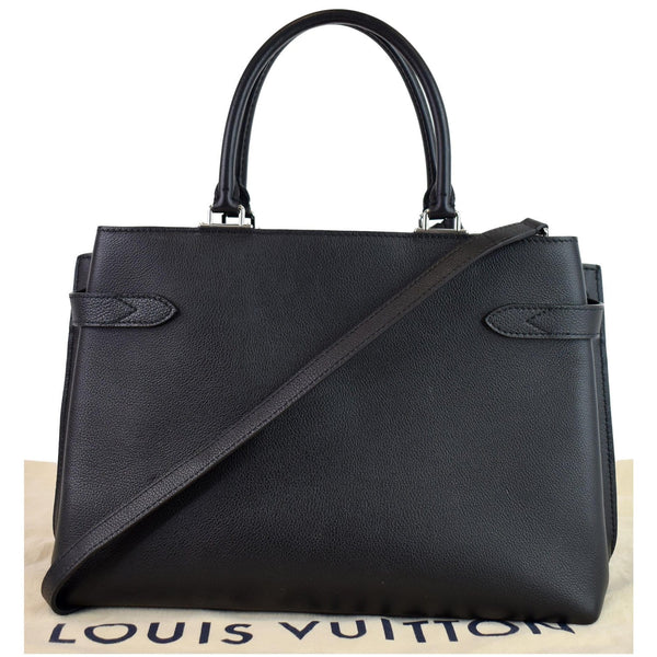 LOUIS VUITTON Lockme Day Grained Calf 2way Shoulder Bag Black