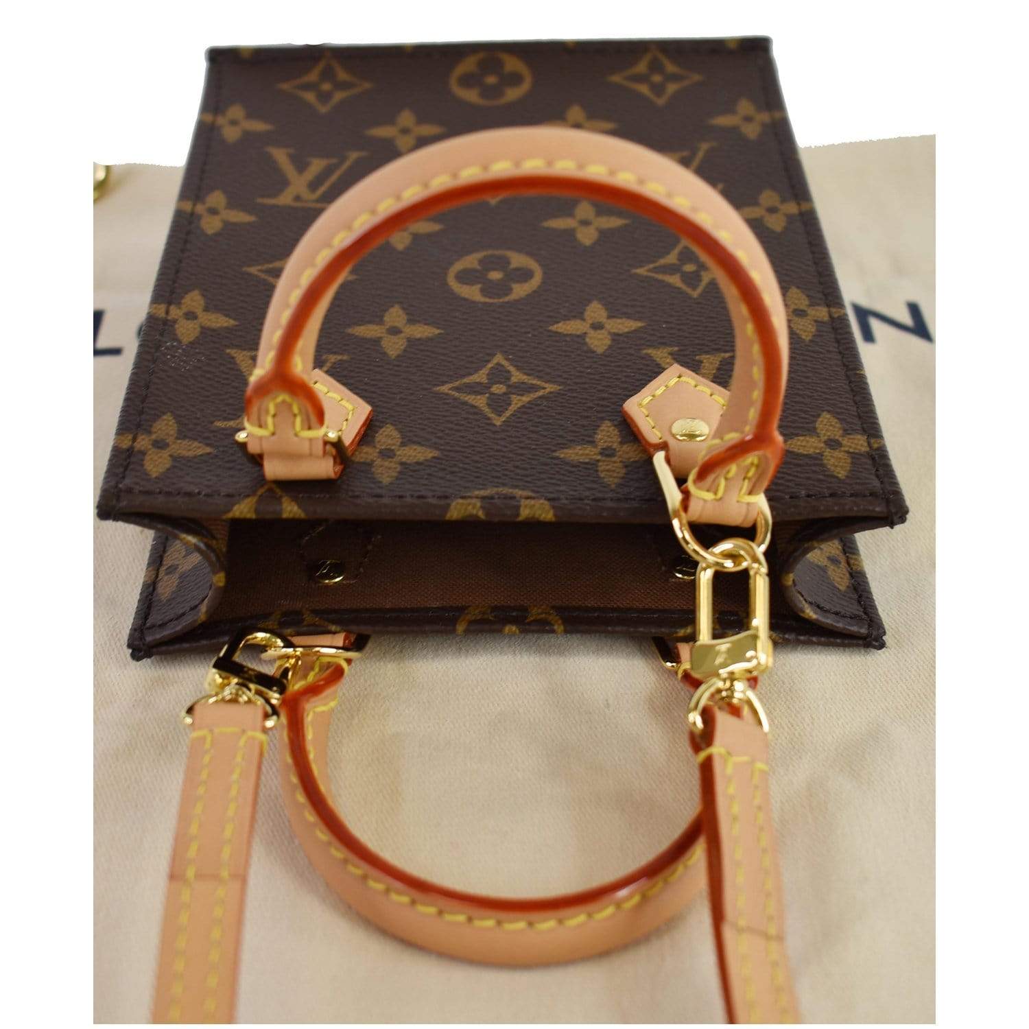 Louis Vuitton 2020 Monogram Petit Sac Plat - Brown Mini Bags, Handbags -  LOU423095