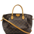 LOUIS VUITTON Turenne MM Monogram Canvas 2Way Shoulder Bag Brown