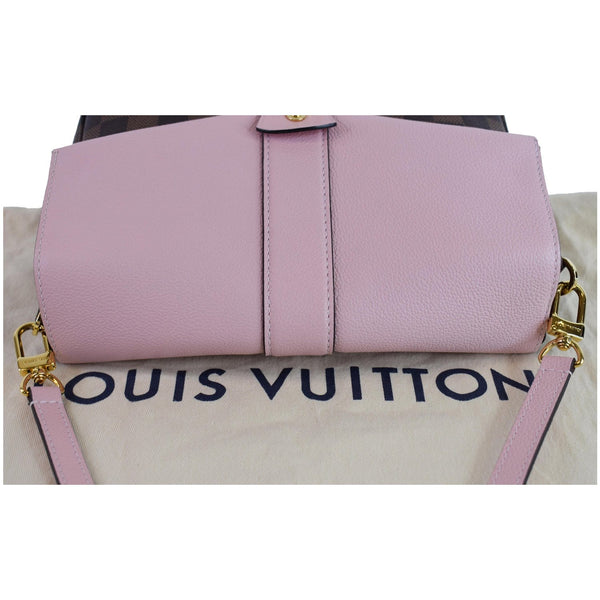 Louis Vuitton Clapton Damier Ebene handbag top side