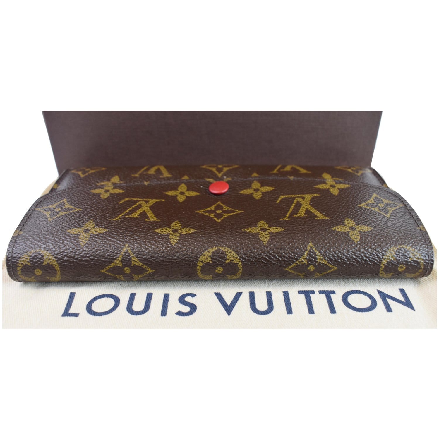 Louis Vuitton Monogram Canvas Monogram Canvas Emilie Wallet