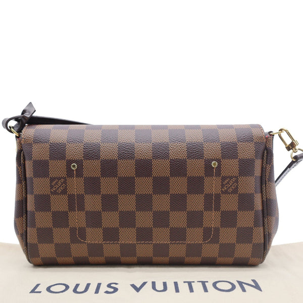 LOUIS VUITTON  Favorite PM Damier Ebene Crossbody Bag Brown