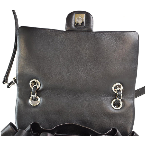 Chanel Small Urban Spirit Lambskin Backpack bottom