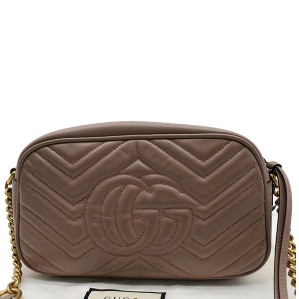 Gucci GG Marmont Small Matelasse Leather Crossbody Bag