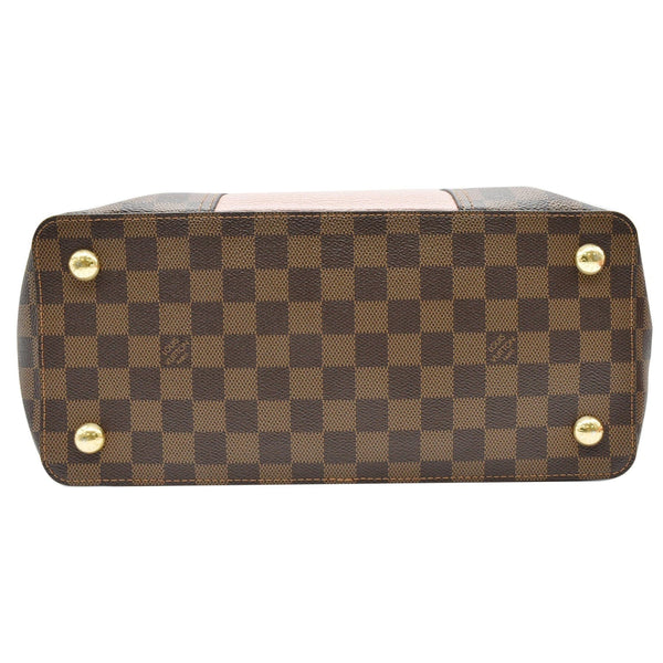 LOUIS VUITTON Jersey Damier Ebene Shoulder Bag Magnolia