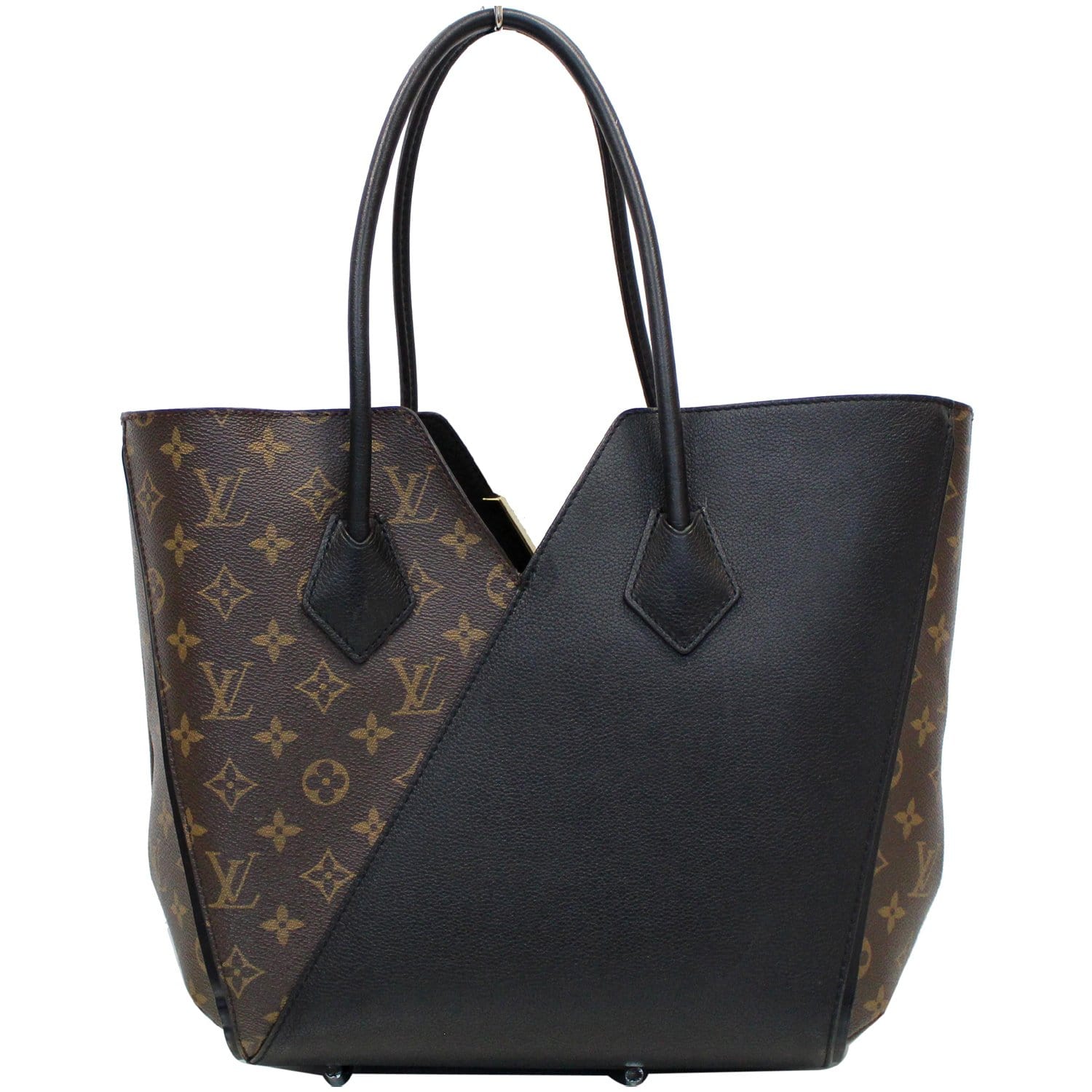 Kimono leather handbag Louis Vuitton Brown in Leather - 33277792