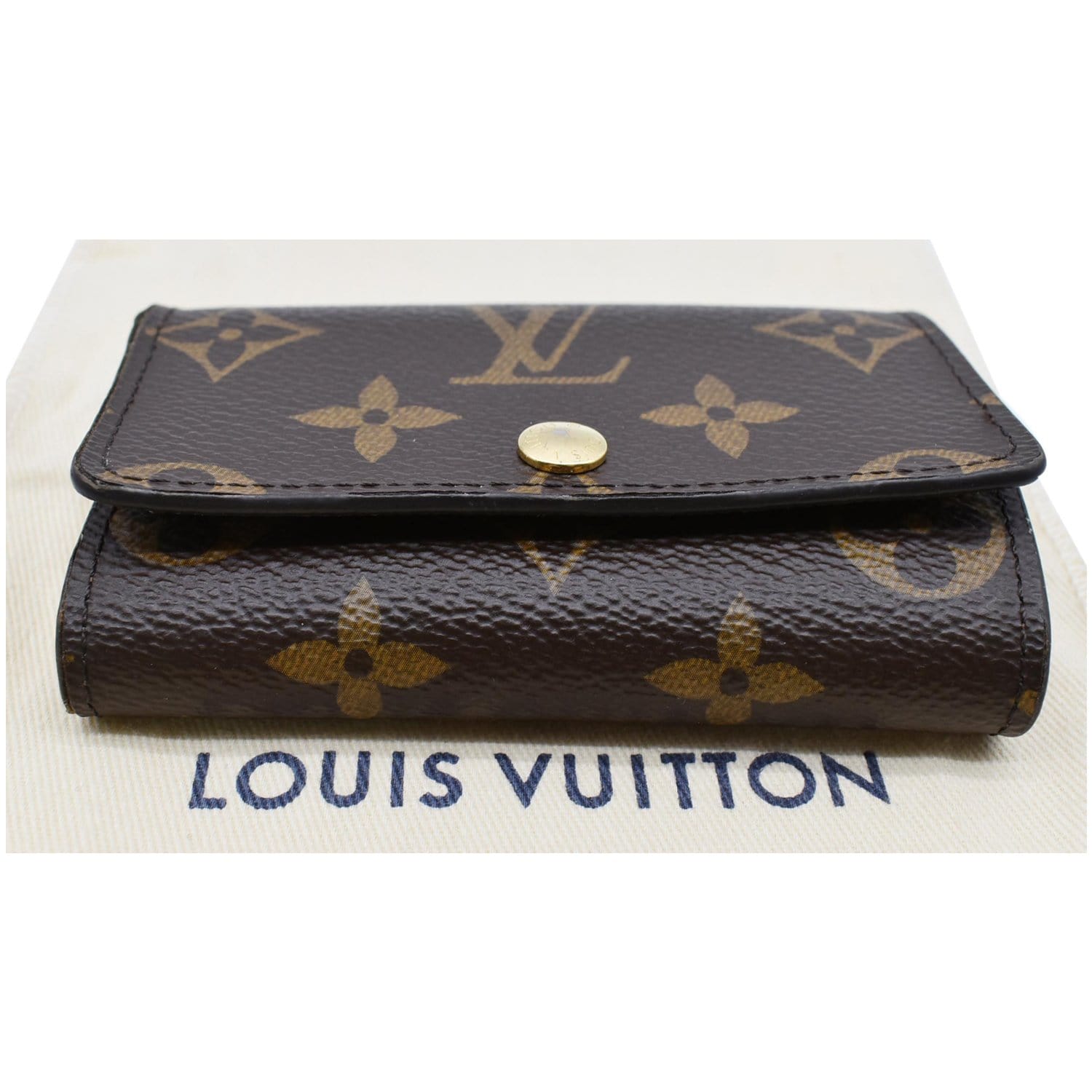 Leather key ring Louis Vuitton Brown in Leather - 34675957