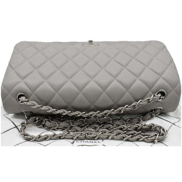 Chanel Classic Jumbo Double Flap Lambskin Leather Bag