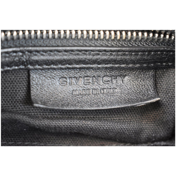 GIVENCHY Pandora Mini Grained Leather Shoulder Bag Black