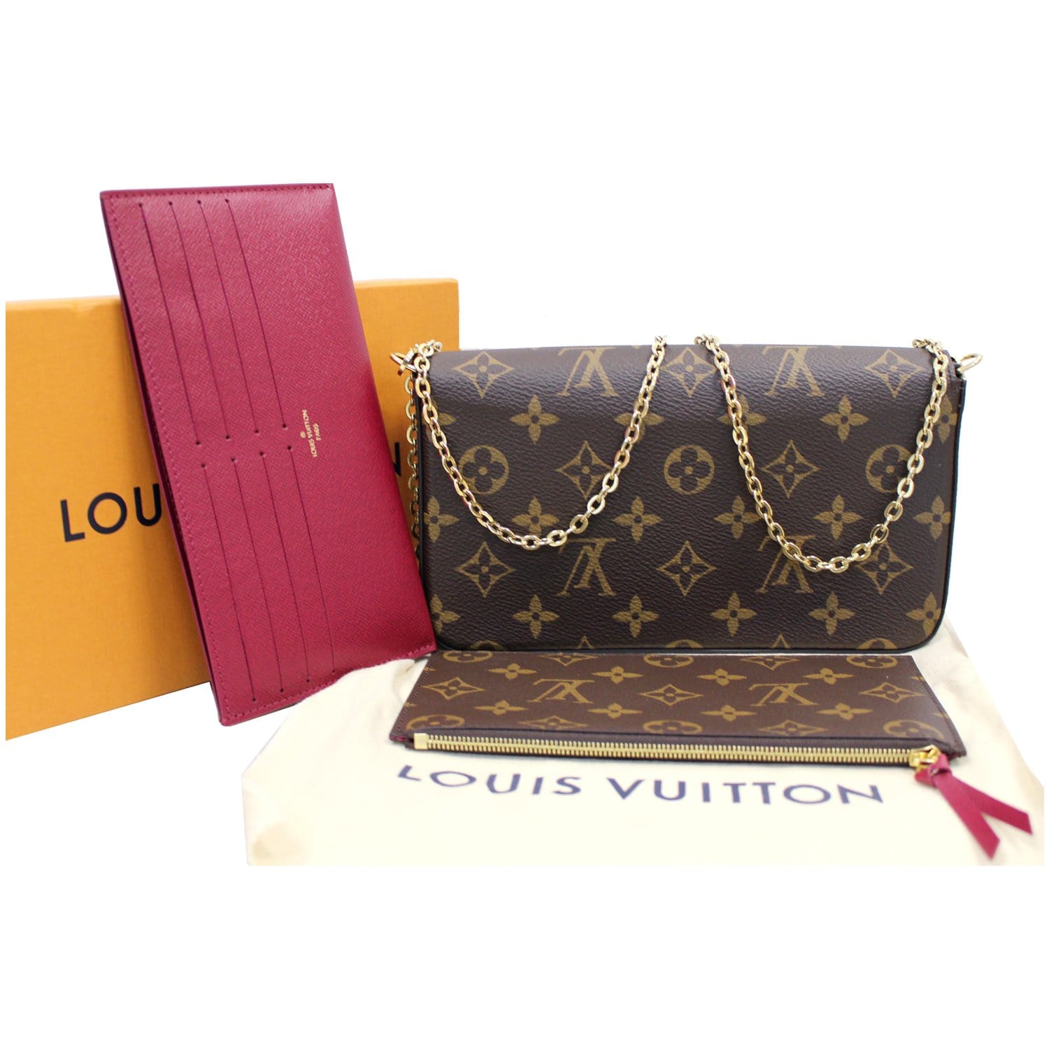 Louis Vuitton Monogram Canvas Felicie Pochette Bag Louis Vuitton