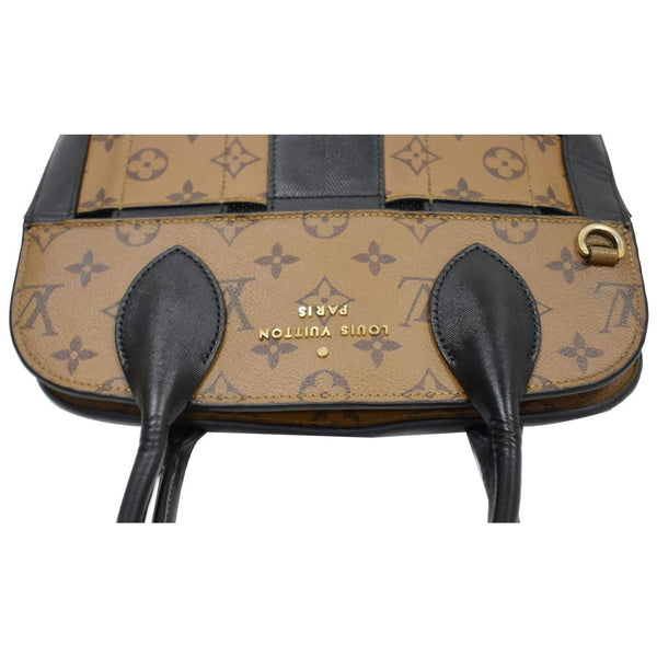 engraved Louis Vuitton Tressage Reverse Monogram handbag