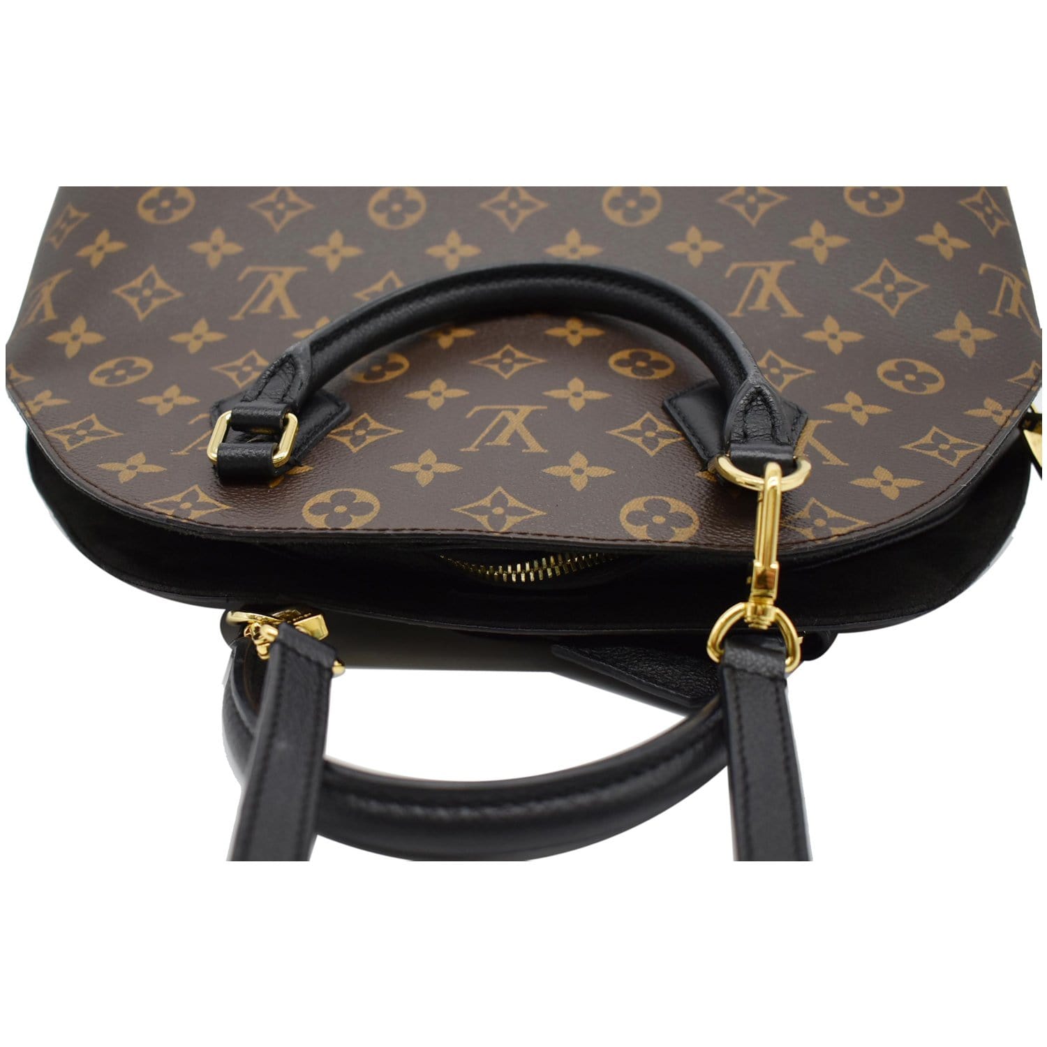 John Pye Auctions - LOUIS VUITTON, ALMA BROWN MONOGRAM CANVAS HANDBAG WITH  VACHETTA. ESTIMATED SIZE OF 29X23X15CM (ITEM INCLUDES A CERTIFICATE OF  AUTHENTICITY) AAW4539