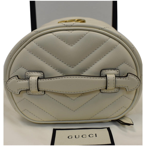 Gucci GG Marmont Matelasse Top Handle Cosmetic Case
