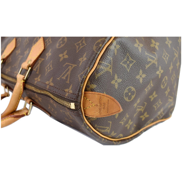 Louis Vuitton Speedy 40 Monogram Canvas Zipper Bag