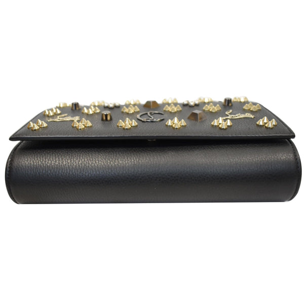 Louis Vuitton Paloma Embellished Leather Clutch front view