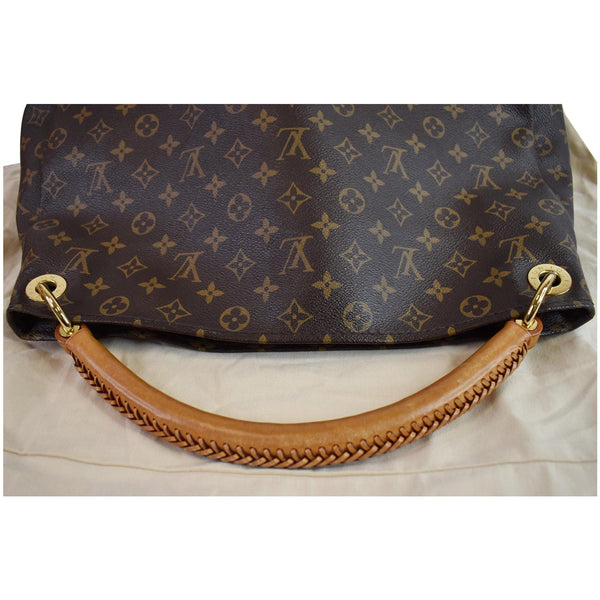 LV Artsy MM Monogram Canvas Bag round handle