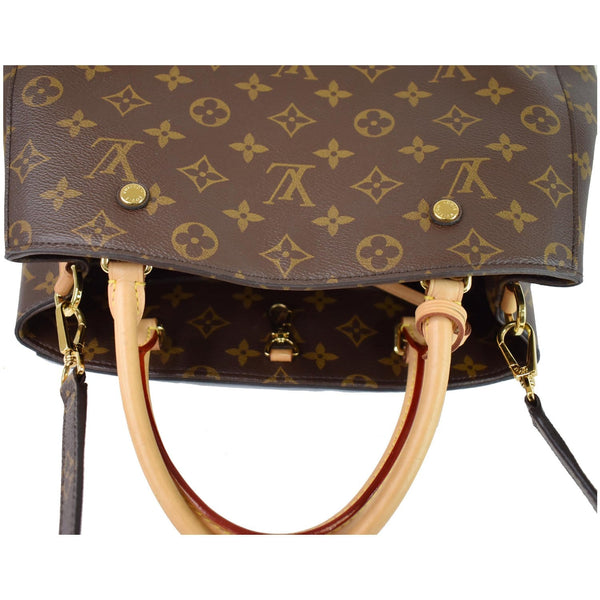 Louis Vuitton Montaigne MM Monogram Canvas Women Bag - top handles