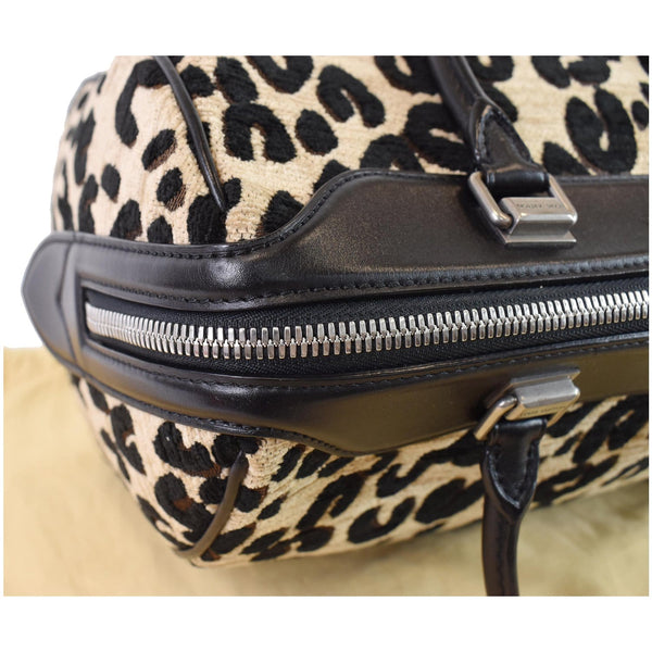 LOUIS VUITTON Speedy Stephen Sprouse Jacquard Canvas Satchel Bag Black