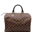 LOUIS VUITTON Speedy 30 Damier Ebene Satchel Bag Brown