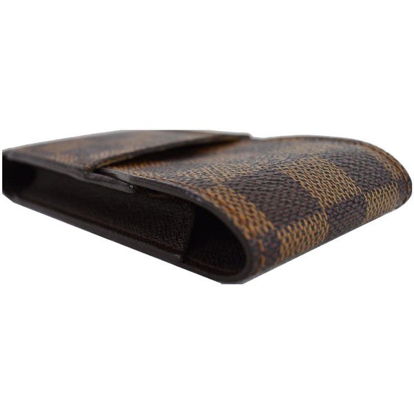 LOUIS VUITTON Damier Ebene Etui Cigarette Case Brown