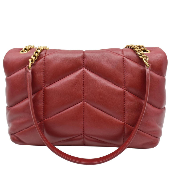 Yves Saint Laurent Small Loulou Puffer Quilted Leather Bag