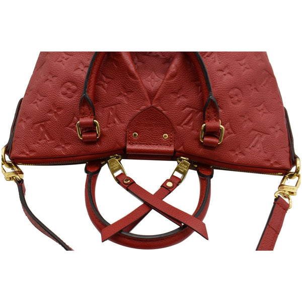 LOUIS VUITTON Mazarine PM Monogram Empreinte Shoulder Bag Red- 20% OFF