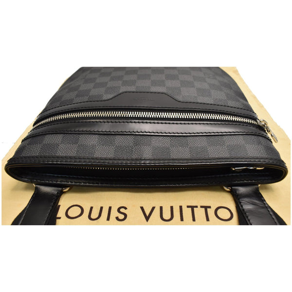LOUIS VUITTON Thomas Damier Graphite Canvas Crossbody Messenger Bag Black