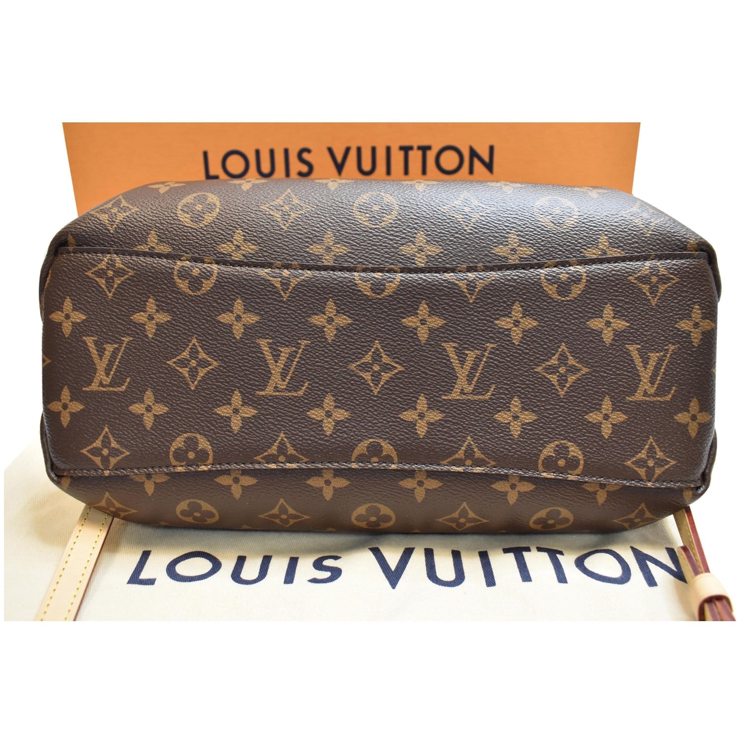 Louis Vuitton Rivoli Bag MM Brown Canvas, NEW 14X 10X 7/36 x 26 x 19  cmLHW