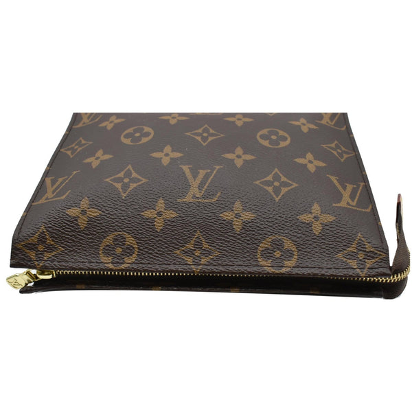 LOUIS VUITTON Toiletry 19 Monogram Canvas Cosmetics Pouch Brown