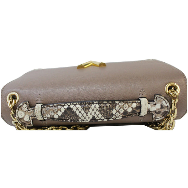 Louis Vuitton Python Very Chain Leather Handbag