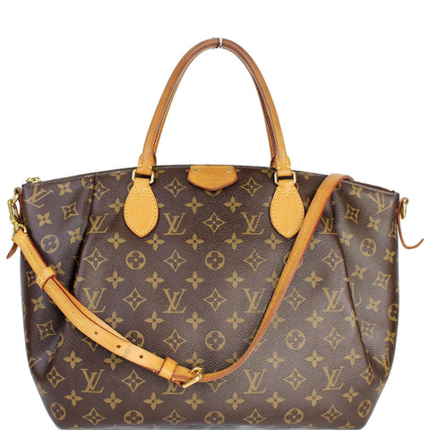 LOUIS VUITTON Turenne GM Monogram Canvas 2 Way Shoulder Bag Brown