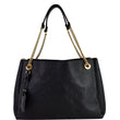 LOUIS VUITTON Surene MM Empreinte Leather Shoulder Bag Black