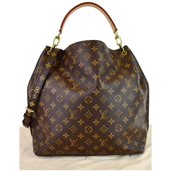 Louis Vuitton Metis Hobo Shoulder Bag brown color