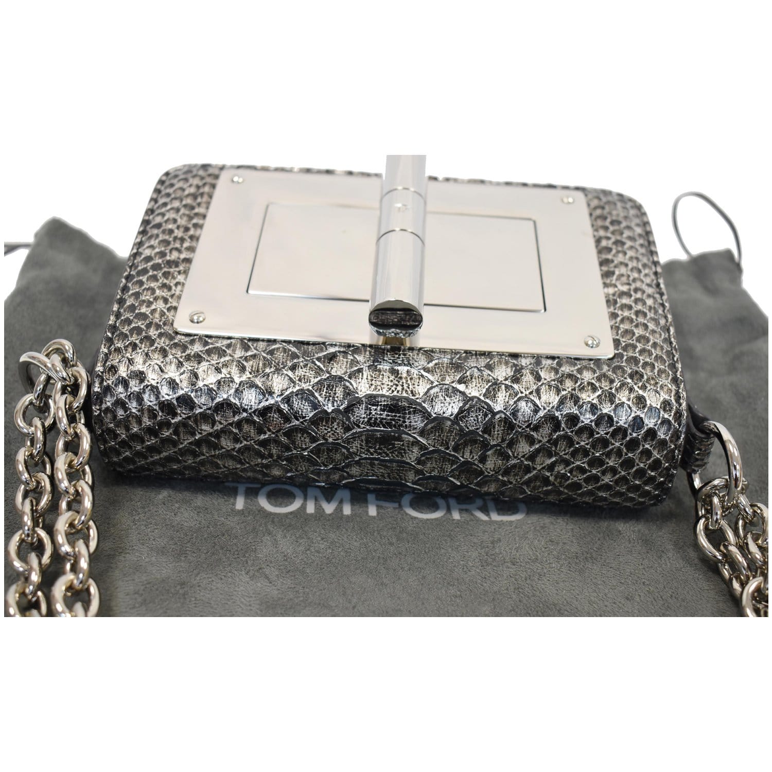 Tom Ford Natalia Medium Chain Turnlock Shoulder Bag