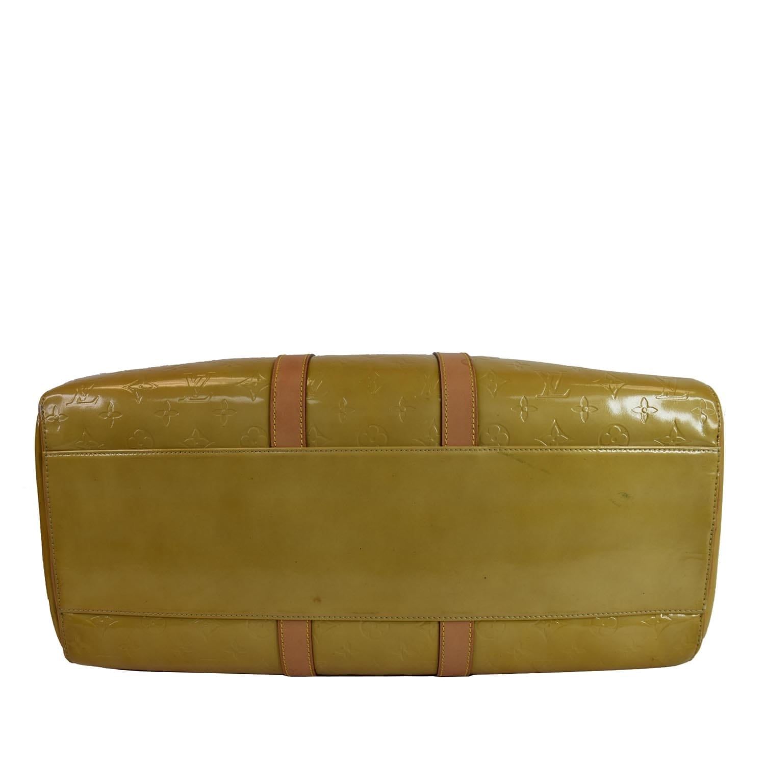 Louis Vuitton Keepall Duffle Fleurs Barrel 1lva104 Yellow Monogram Vernis  Leather Weekend/Travel Bag, Louis Vuitton