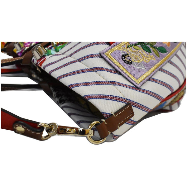 Christian Louboutin Caracaba Small Creative Fabric Bag Preloved handbag